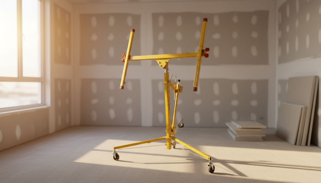 Grout Pump and Drywall Panel Lift: Tools That Change the Job