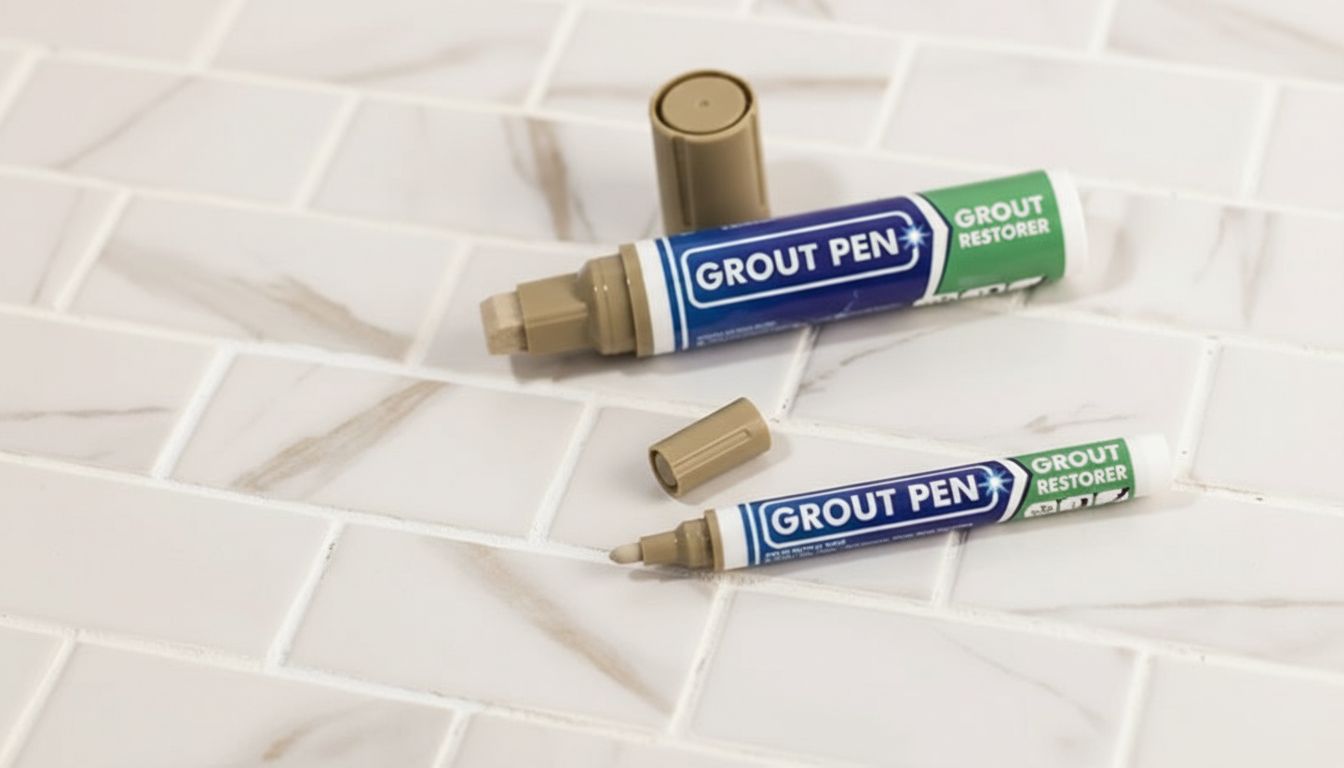 Grout Pen: How to Use a Grout Paint Pen, Grout Stain Pen, and Grout Color Pen
