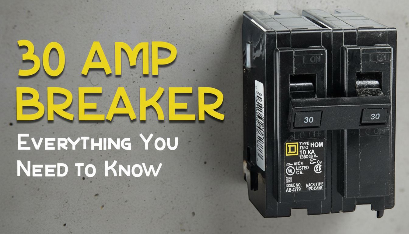 Water Heater Circuit Breaker: Sizing, Types, and Troubleshooting