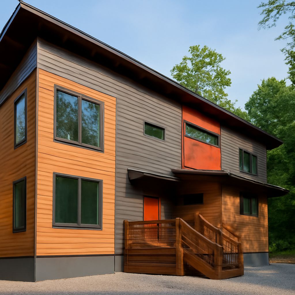 Vertical siding options and outdoor siding panels