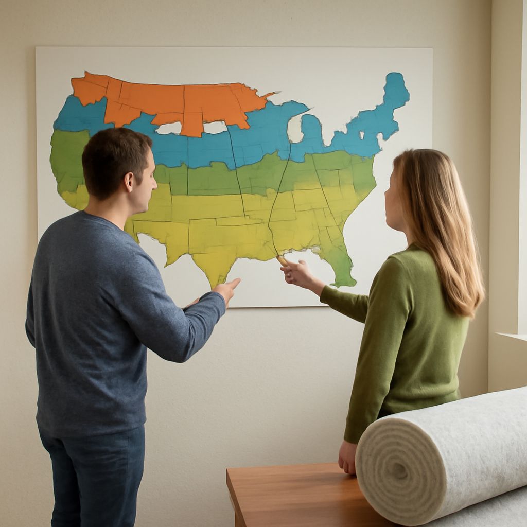 floor insulation r value and attic insulation thickness