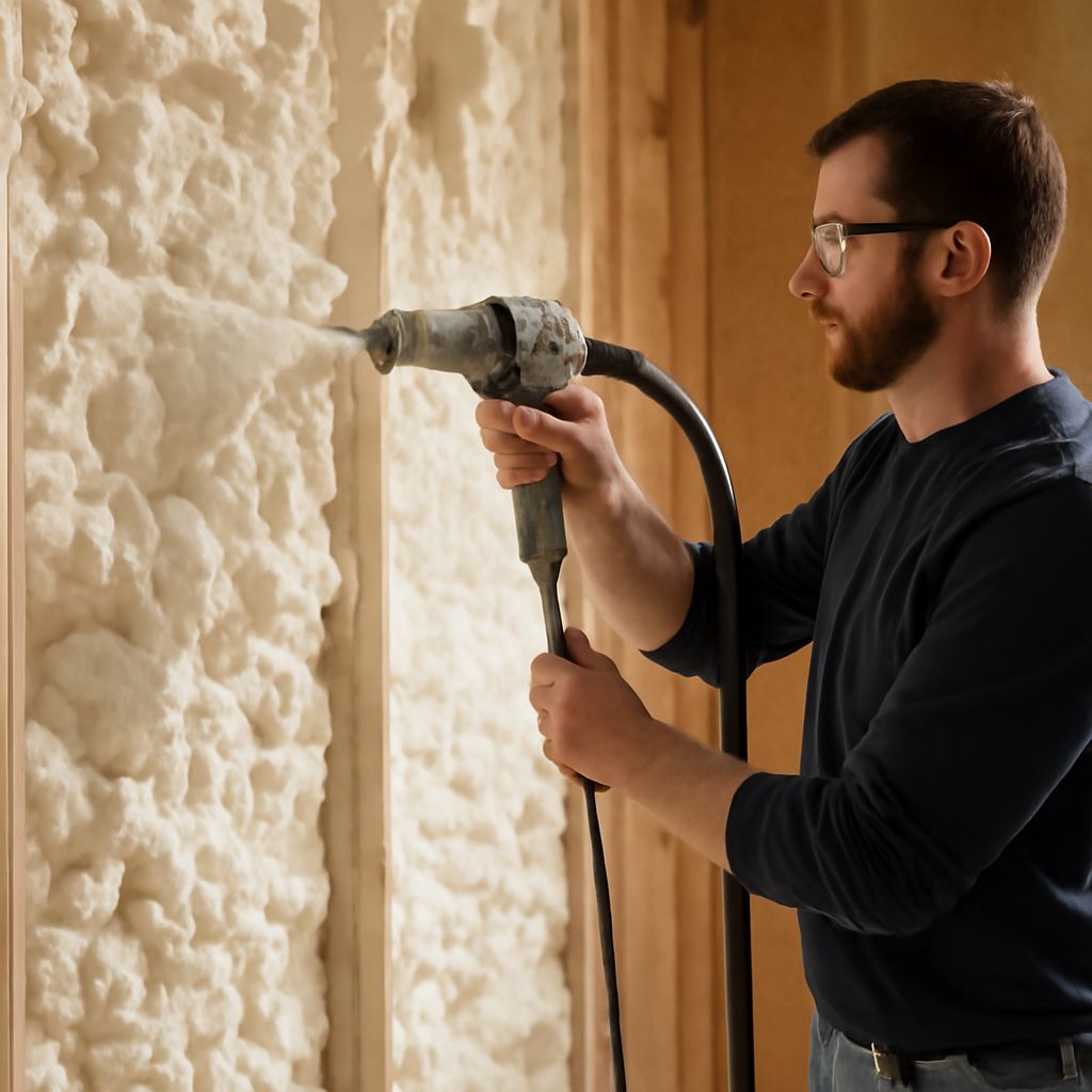 Open cell spray foam insulation and spray foam insulation r value chart