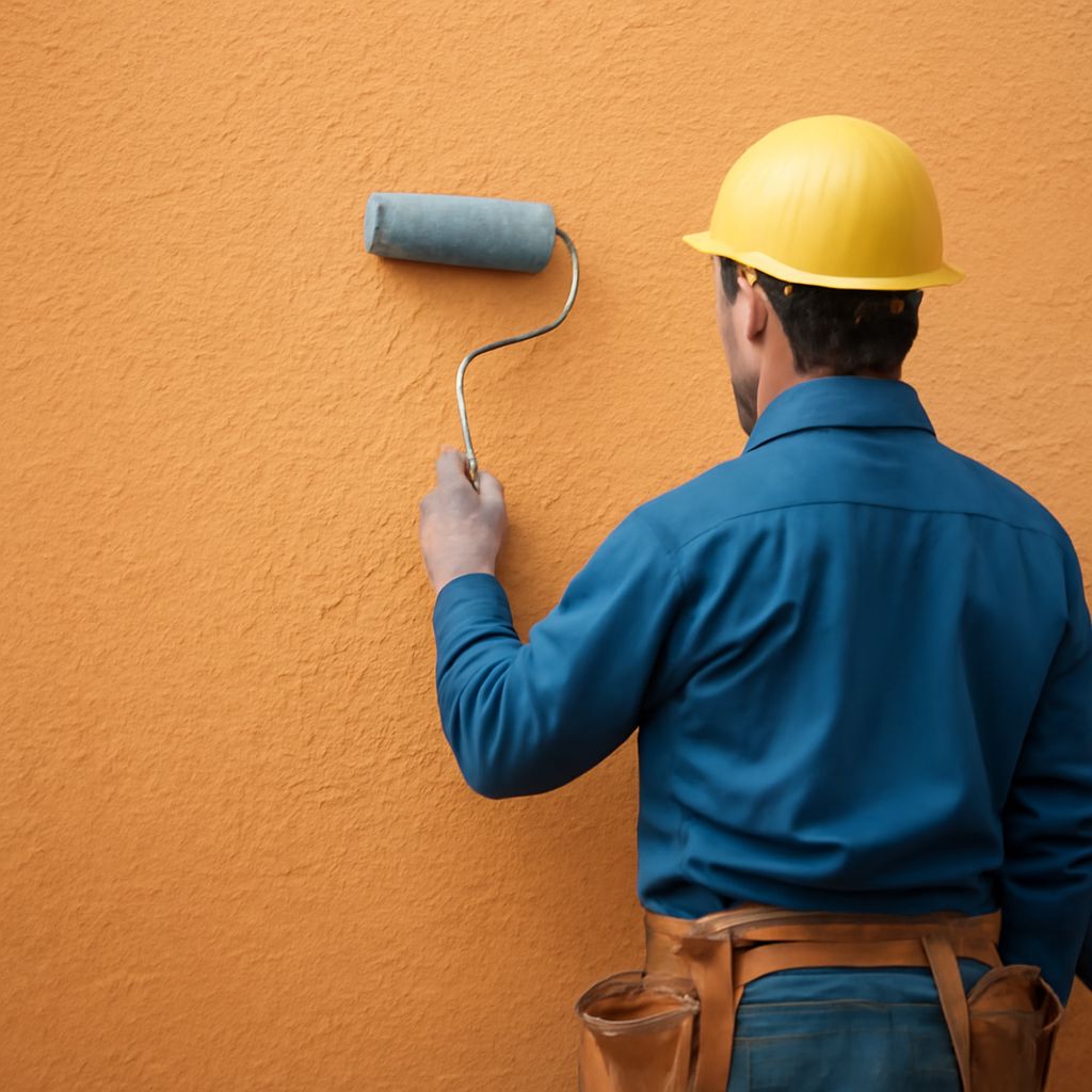 Drywall texture roller and brush for unique patterns