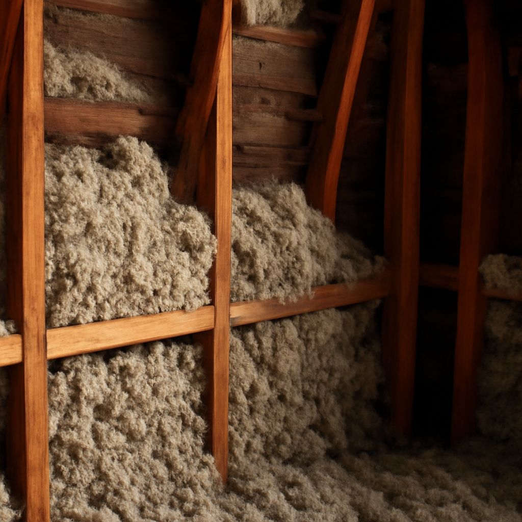 Sheep wool insulation compared to mineral wool pipe insulation and mineral wool insulation board