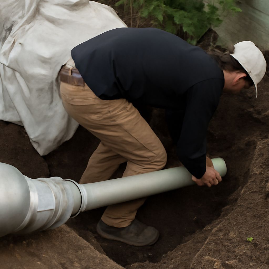 Trenchless plumbing and handyman plumbing techniques