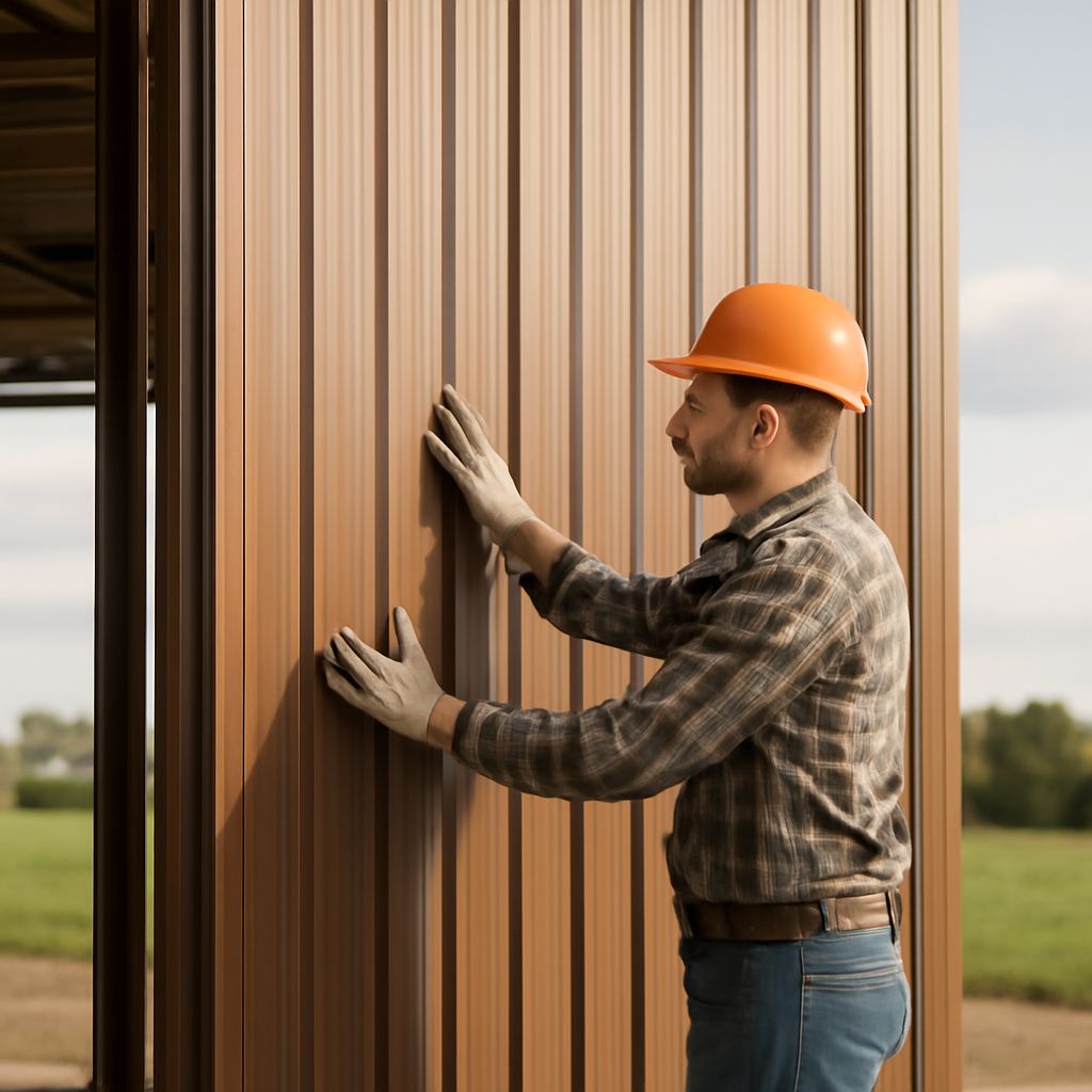 Metal barn siding and barn roofing options