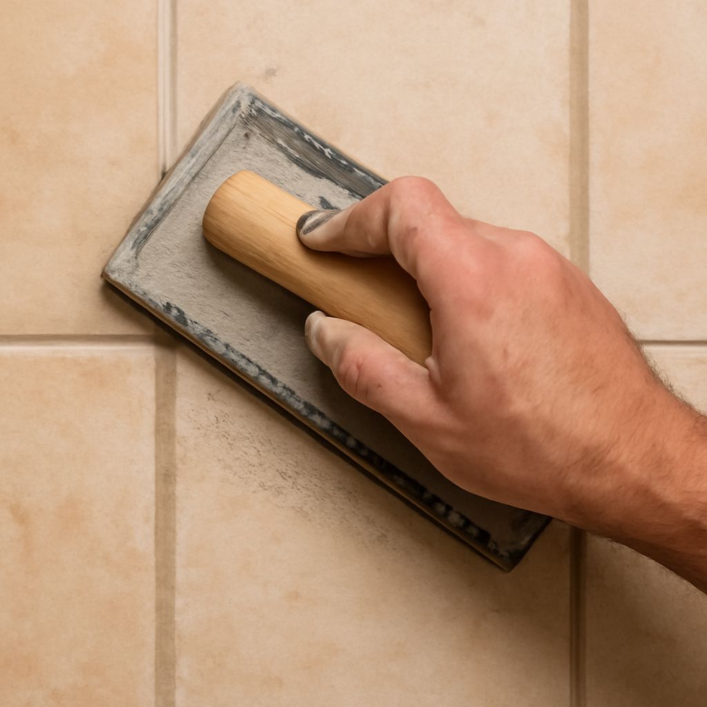 How to regrout tile without removing old grout and install pocket door without removing drywall