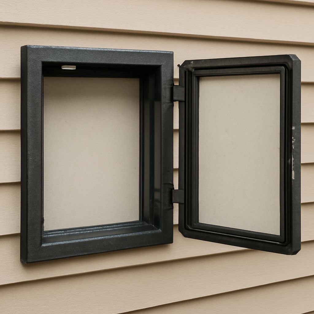 Drywall access panel and plumbing access panel options