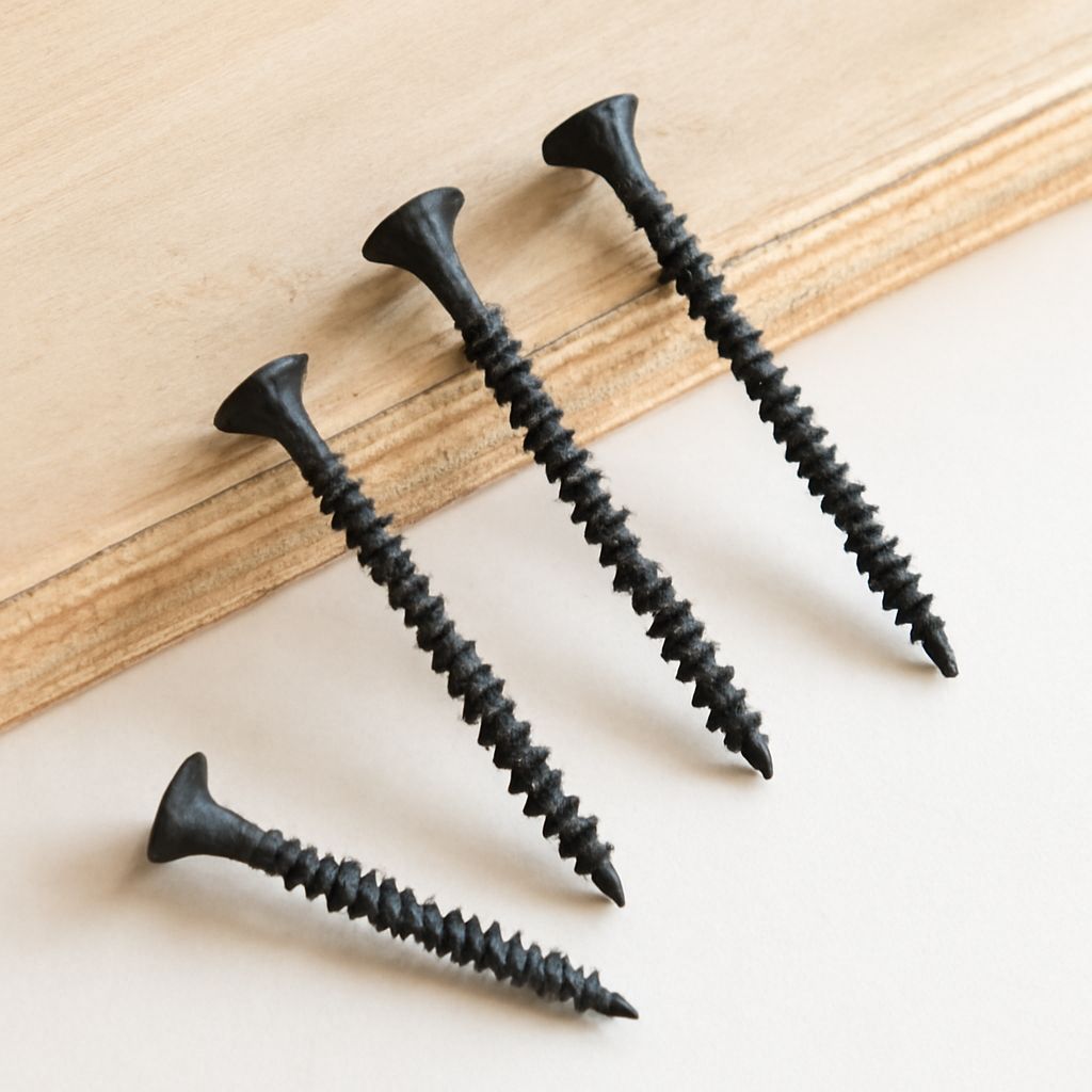 Drywall screws for metal studs and wood screws comparison