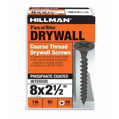Drywall screws for metal studs and wood screws vs drywall screws