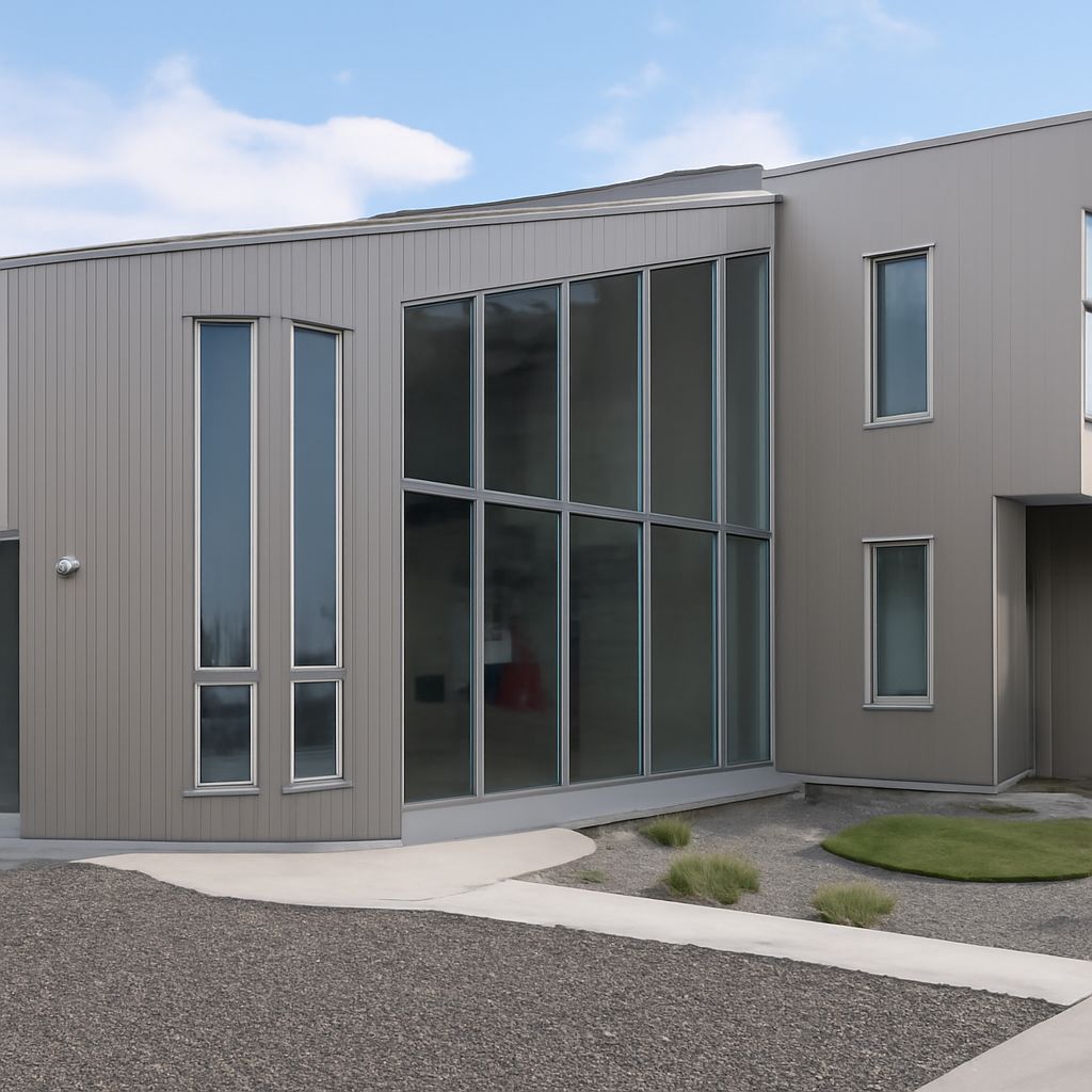 modern metal siding and residential metal siding