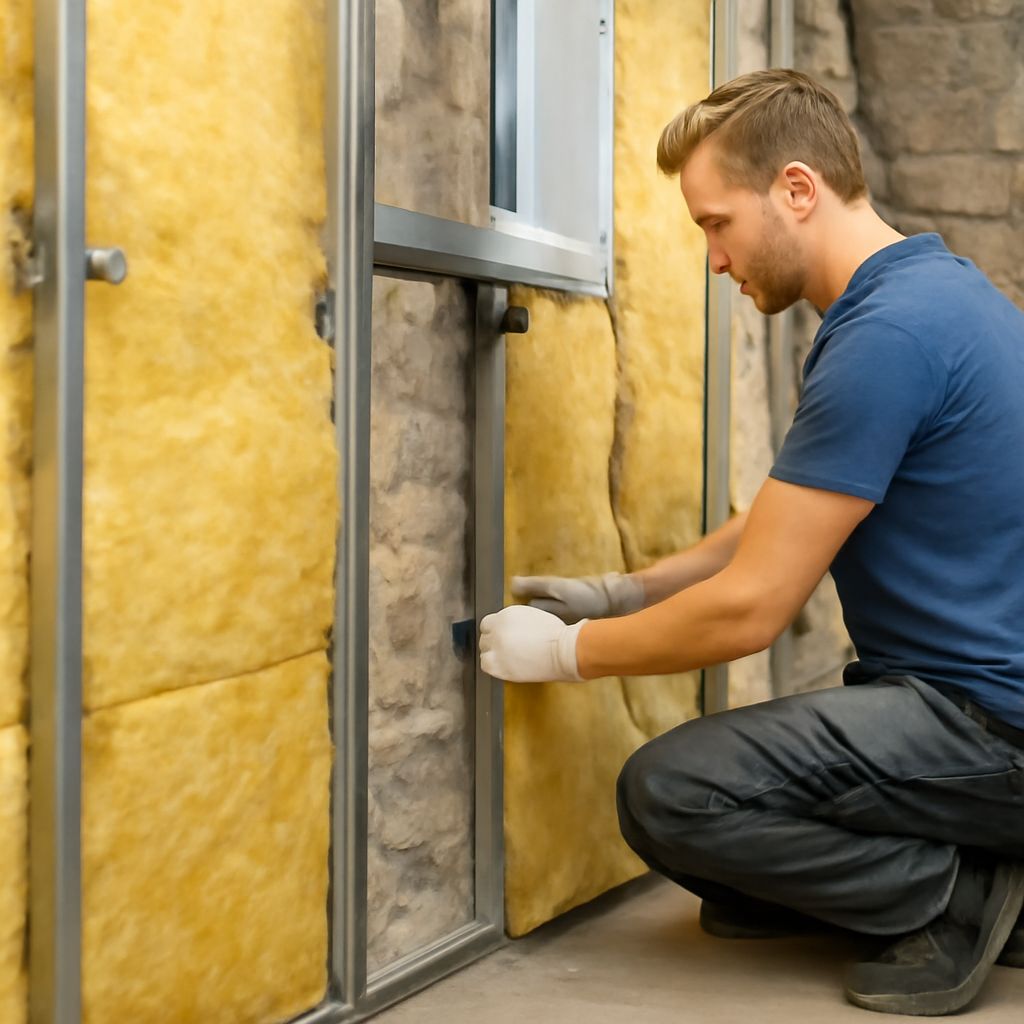 yellow insulation and brown insulation options