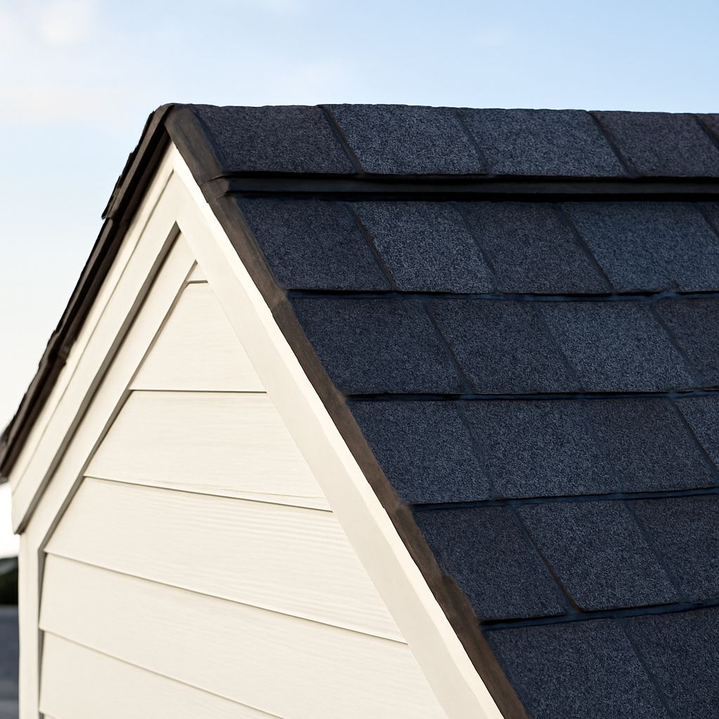 blue roof shingles and diamond shingles