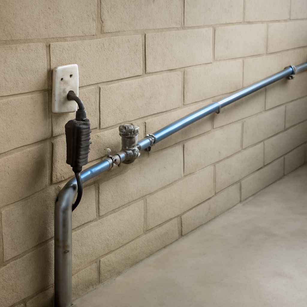 Hot water pipe insulation and hot tub insulation