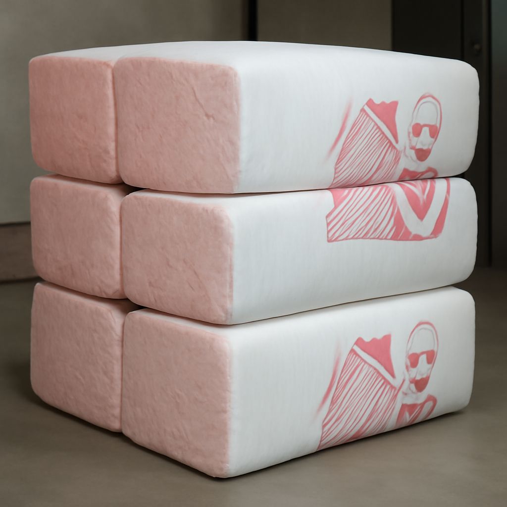 R19 faced insulation and foil faced fiberglass insulation