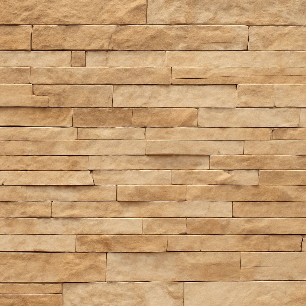 Stacked stone siding and pebblestone clay siding options