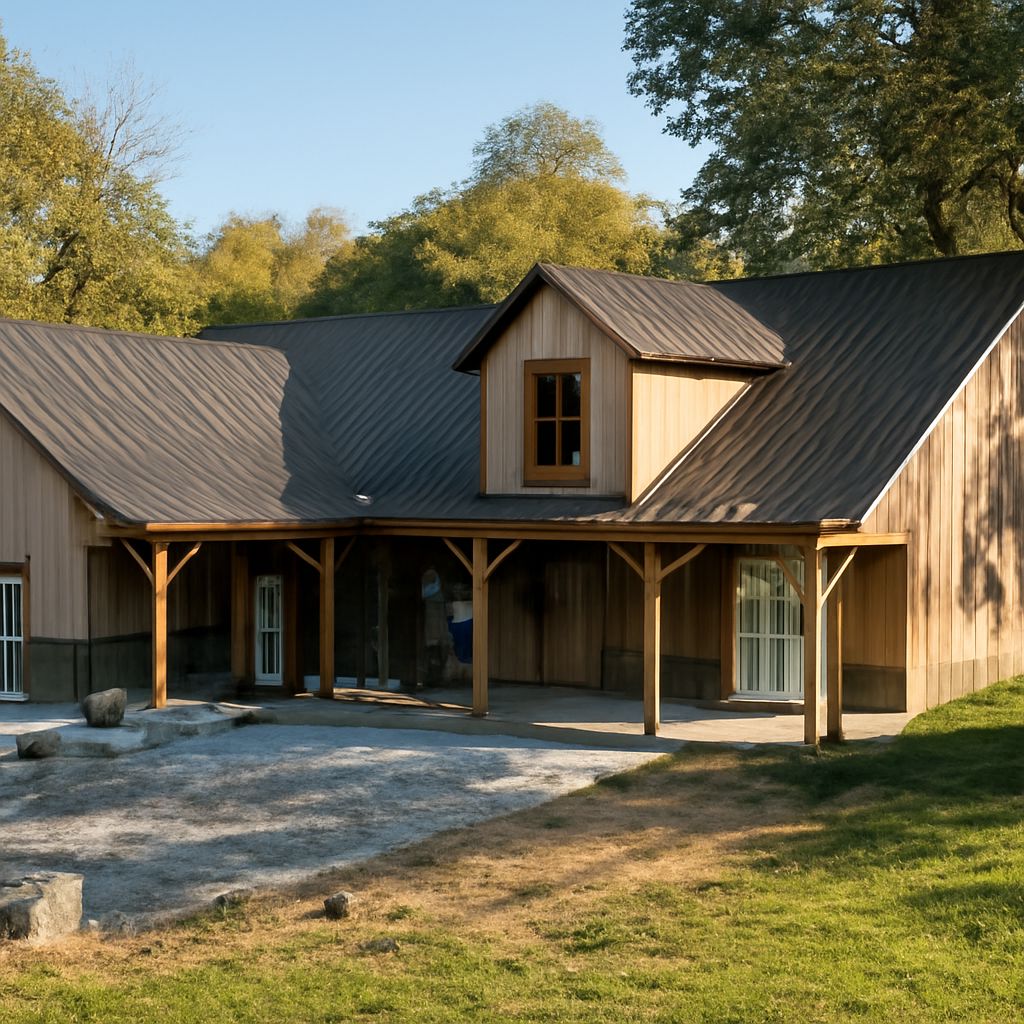 standing seam siding and sable brown siding options