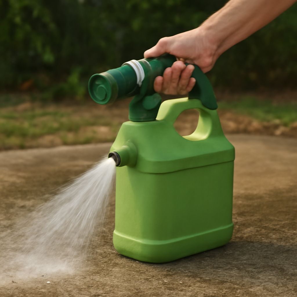 Cleaning vinyl siding with bleach and main line plumbing