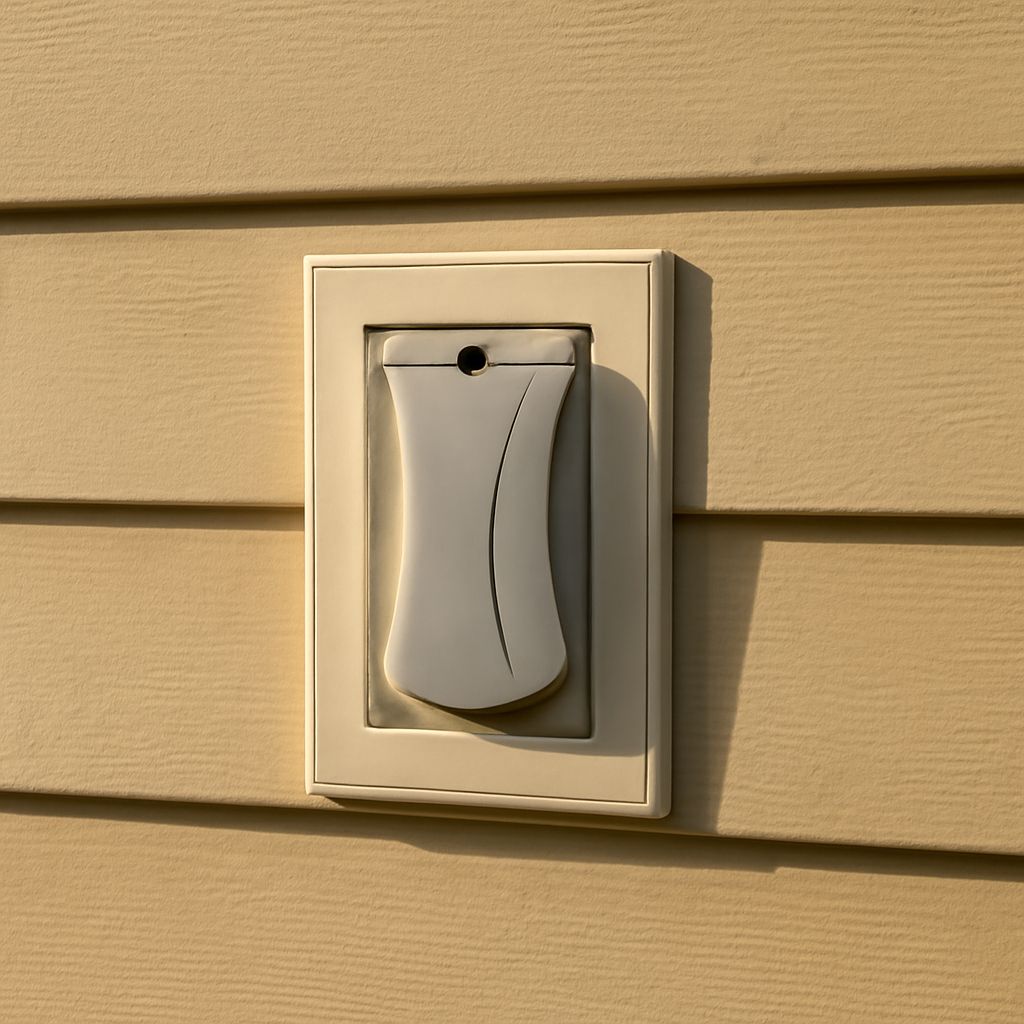 vinyl siding mounting block and accessories