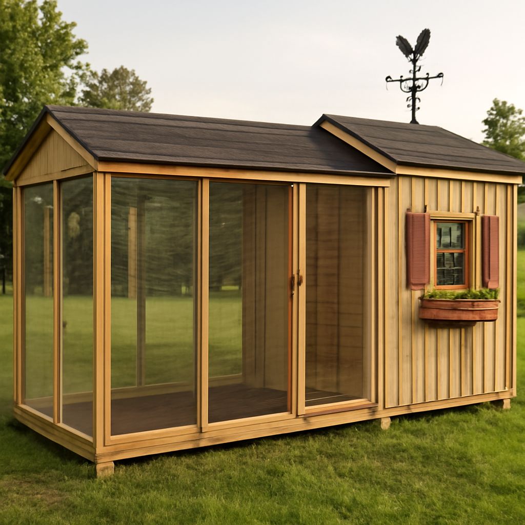 DIY chicken coop and how to build a chicken coop