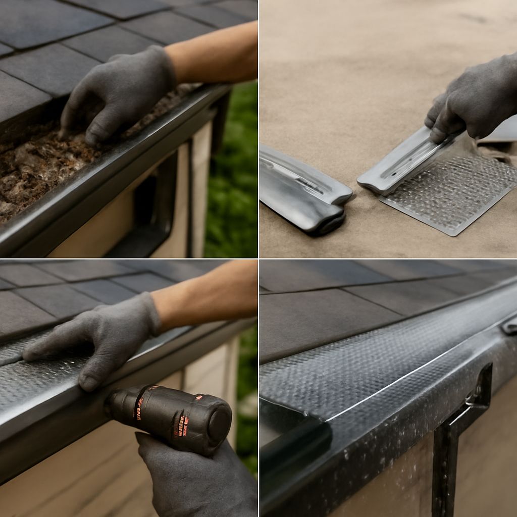 Gutter guard installation and how to install gutter guards