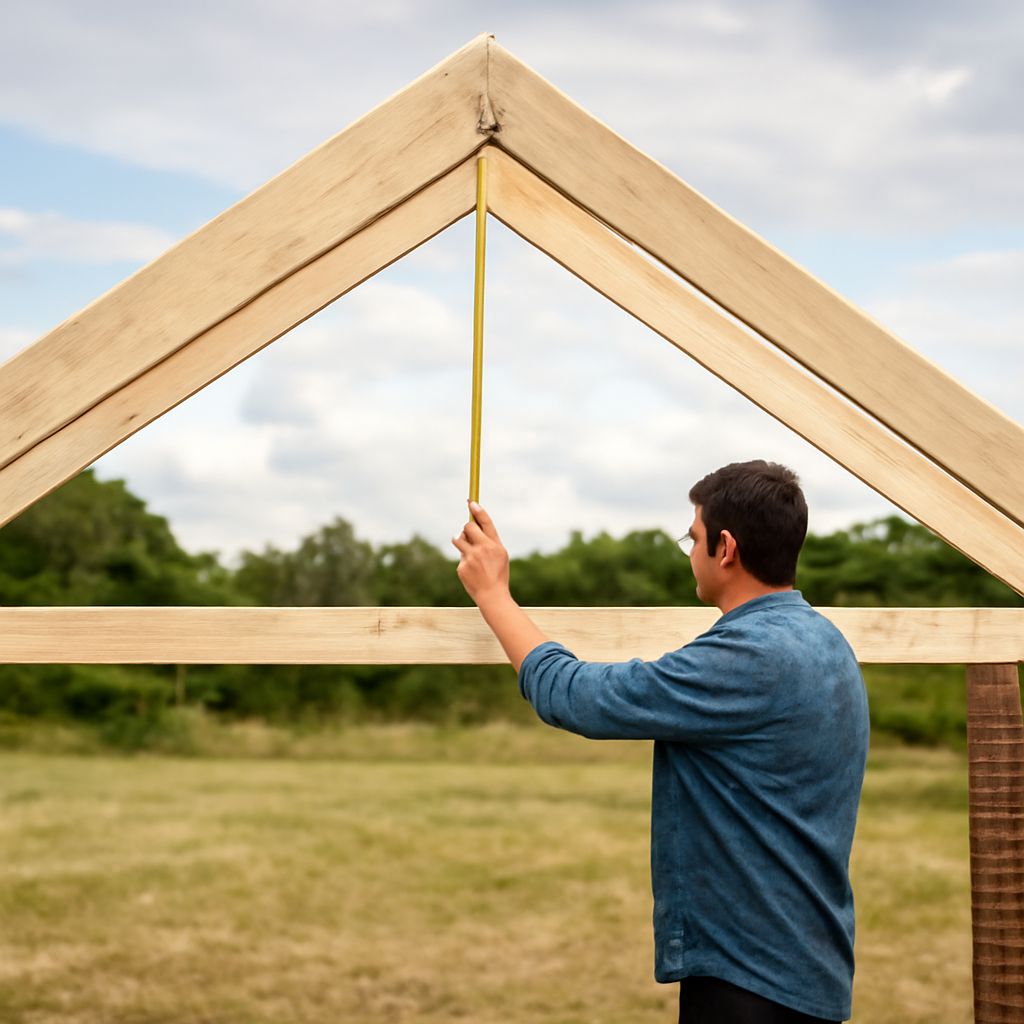 Roof pitch chart and roof pitch angles with 4/12 pitch in degrees