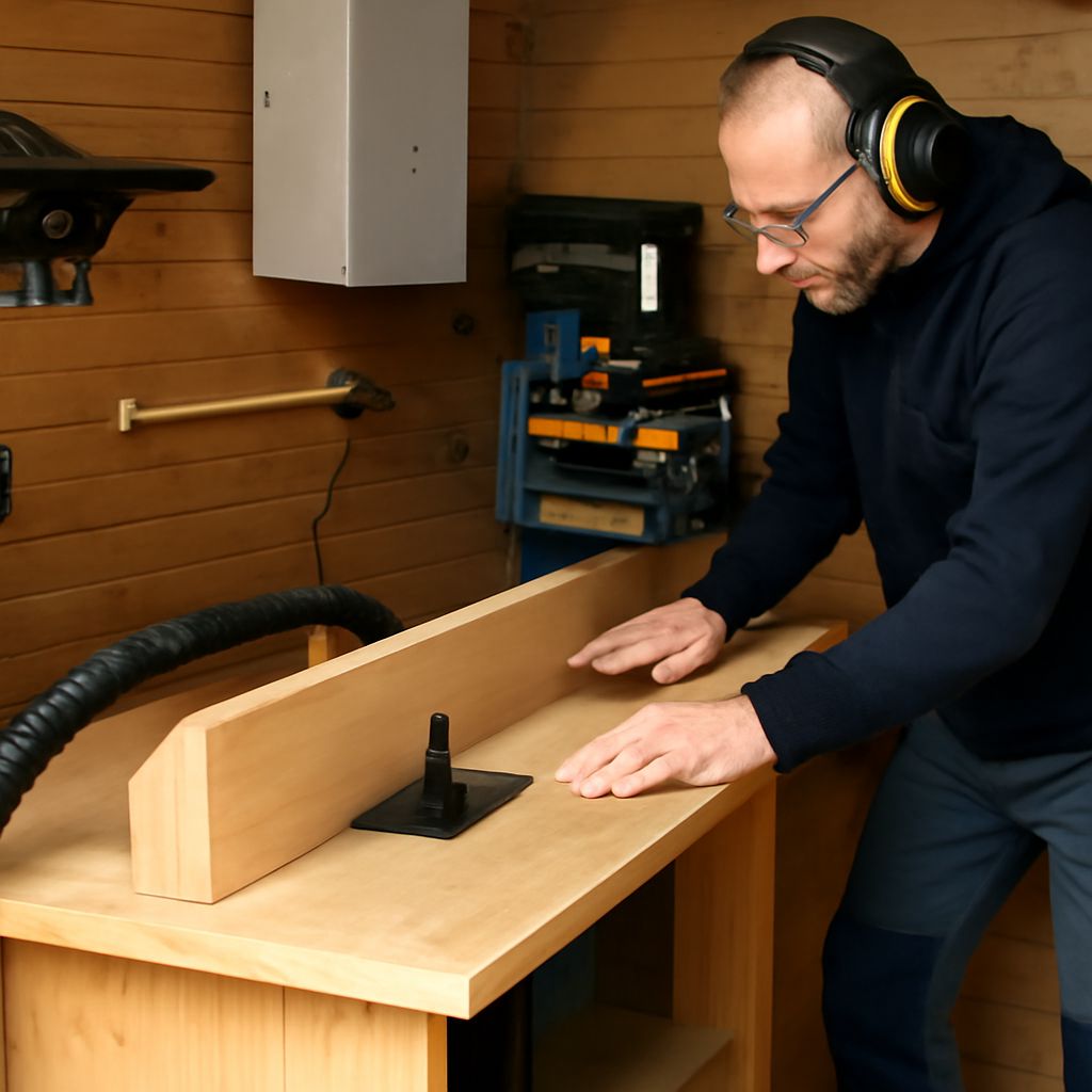 How to use a router table for tile and grout projects
